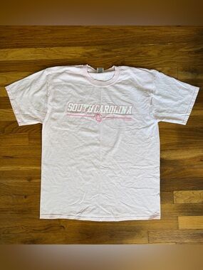 Jerzees South Carolina Pink Graphic Tee